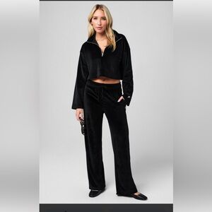 Fabletics Black ribbed set